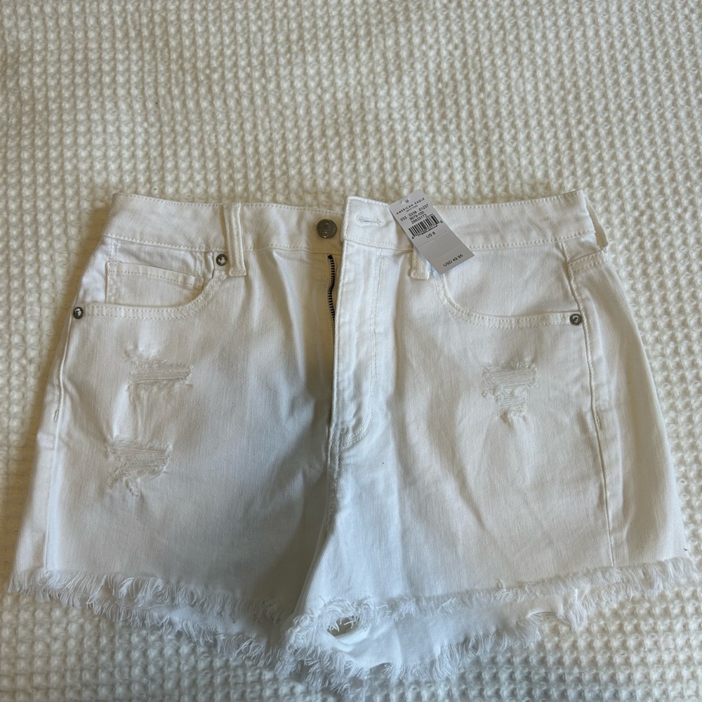 American Eagle White Shorts NWT